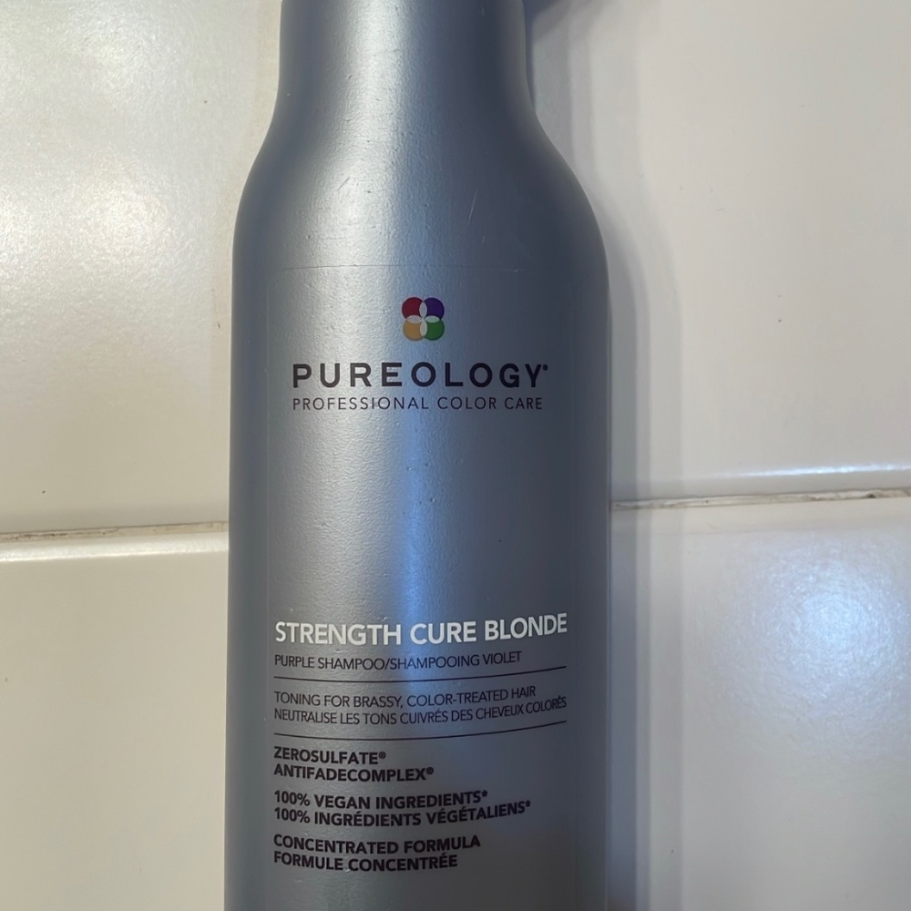 Purple shampoo